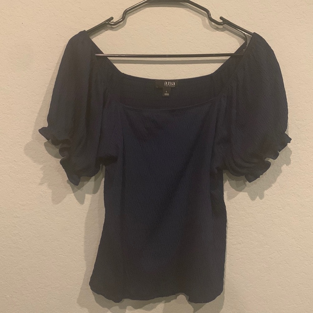 A.N.A Dark Blue Shirt